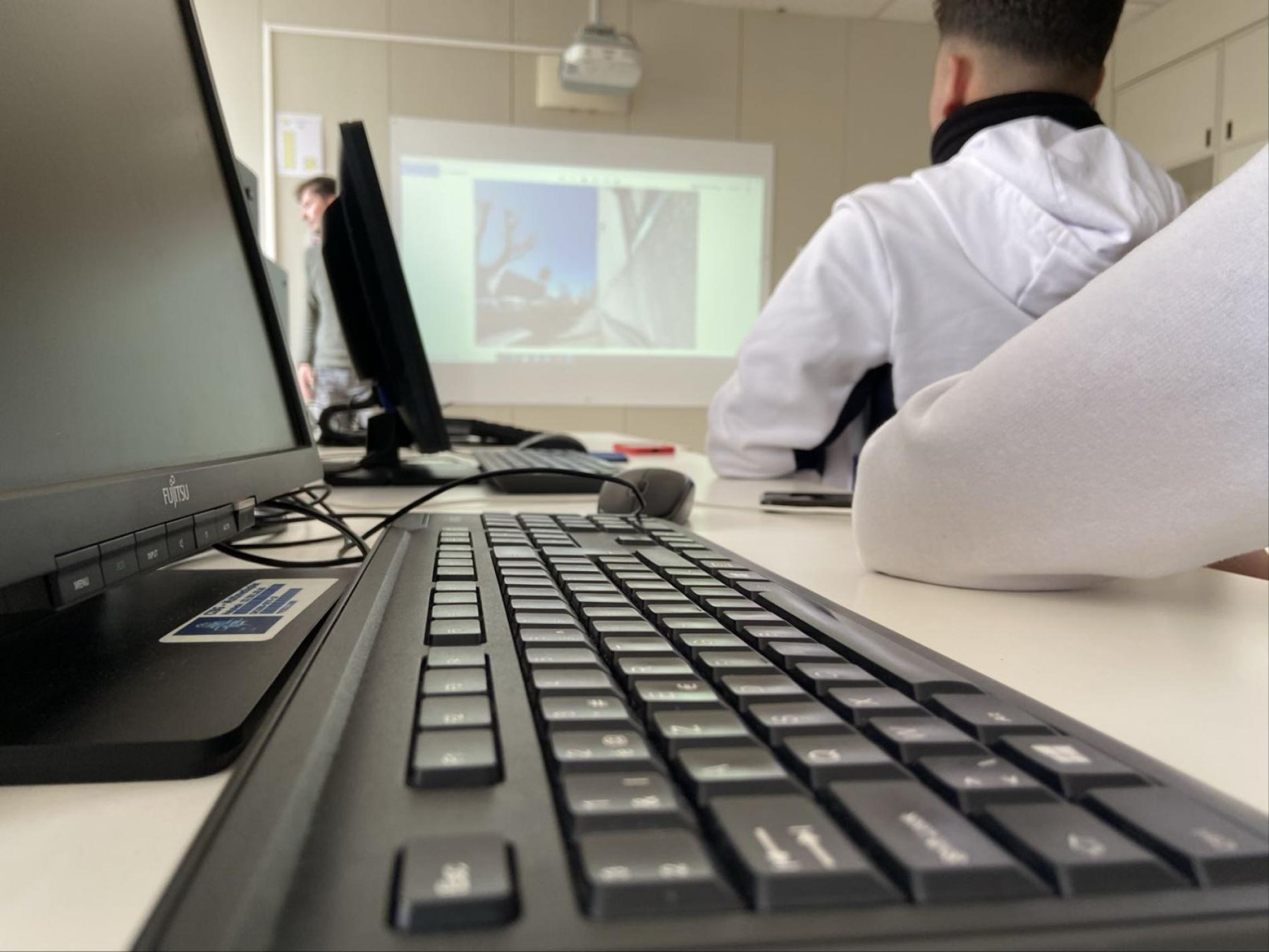 Foto uit het schoolleven