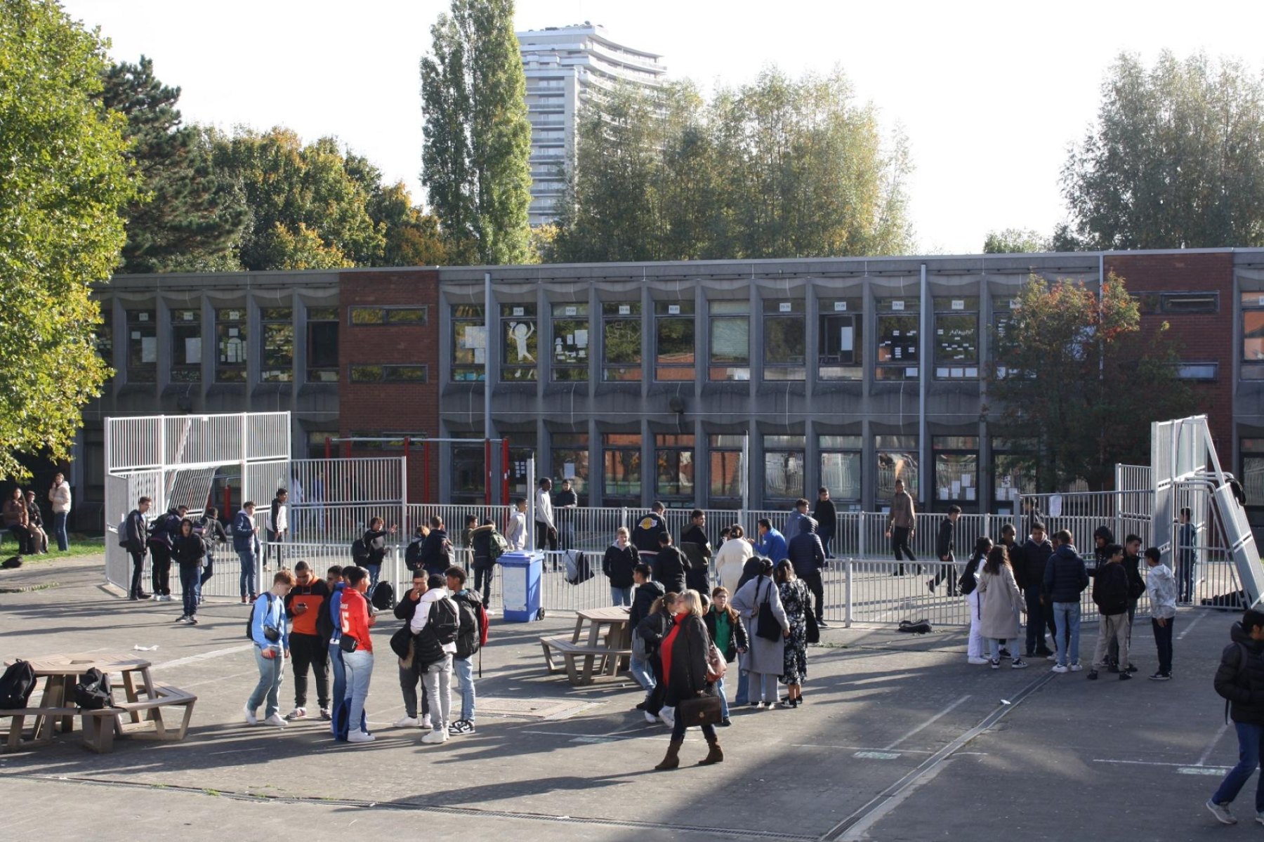 Foto uit het schoolleven